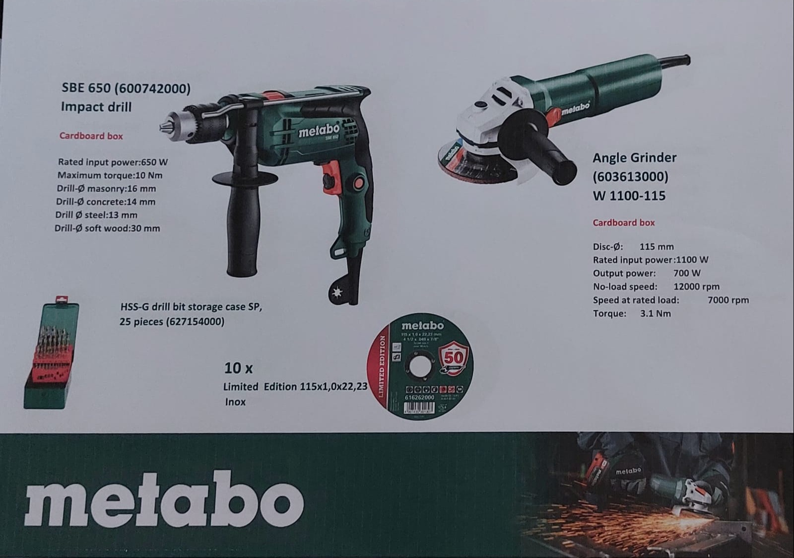 Metabo Combo Special